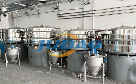 三次元旋振篩客戶現場實拍